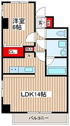 raffine.s 1LDKの間取図画像