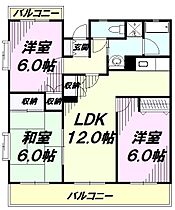 東京都八王子市久保山町２丁目25-3（賃貸マンション3LDK・2階・67.25㎡） その2