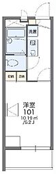 レオパレスパインヒル2 1Kの間取図画像