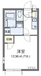 エスポワール町田 1Kの間取図画像