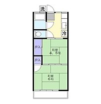 田中マンション  ｜ 埼玉県志木市本町６丁目（賃貸アパート2K・2階・29.16㎡） その2