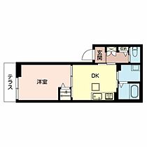 ｍｊｕｋ A102 ｜ 奈良県橿原市新賀町230-6（賃貸マンション1DK・1階・38.80㎡） その2