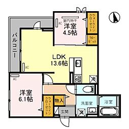 D−ROOM墨江 1階