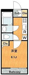 CityStagecolorier 1Kの間取図画像