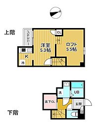 ＡＤＣ久留米カーサ 1階1SKの間取り