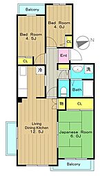 コーポレート南大沢 1階