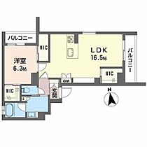 ベレオ南栄町 203 ｜ 山形県山形市南栄町３丁目10-3（賃貸マンション1LDK・2階・58.88㎡） その2