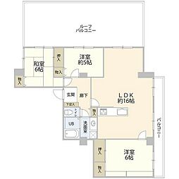 メゾン本町 3LDKの間取図画像