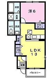 プリムロ−ズA棟A 1階/-