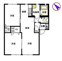 エクセルハイム長者原 A0103 ｜ 福岡県糟屋郡粕屋町長者原東５丁目7-1（賃貸アパート2LDK・1階・50.78㎡） その2