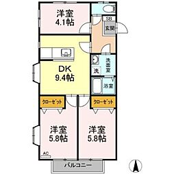 第3竹見荘 2階