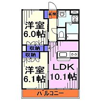 Ｈｉｌｌｓｉｄｅ　Ｅａｓｔ  ｜ 埼玉県川口市大字西立野（賃貸マンション2LDK・2階・51.66㎡） その2