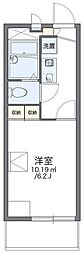 レオパレスアドミラブール 1Kの間取図画像
