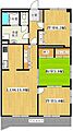 ヒルズ室見5階14.5万円