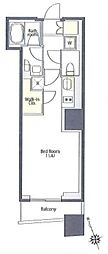 プライムメゾン大塚 ワンルームの間取図画像