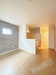 JR阪和線 富木駅 徒歩5分の賃貸アパート 3階1LDKのリビング/ダイニング