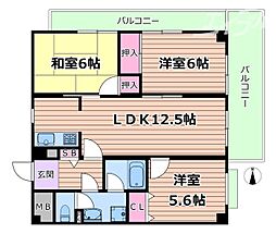 ルシーダ 3LDKの間取図画像