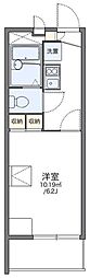 レオパレスエスポワール 1Kの間取図画像