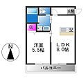 東花園コーポ1階6.5万円