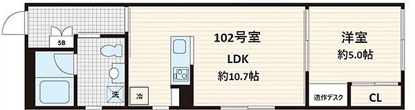 Fullea白金台 ｜東京都港区白金２丁目(賃貸マンション1LDK・1階・38.35㎡)の写真 その2