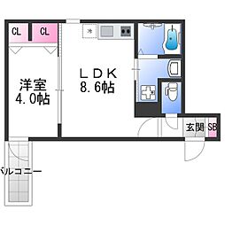 H-maison加美正覚寺 3階