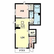 コンフォーザ東近江 0101 ｜ 滋賀県東近江市五個荘小幡町580-1（賃貸アパート1LDK・1階・45.82㎡） その2