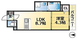 AXIA CITY 神戸松原 3階/-