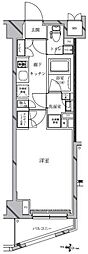 イルフィオーレ都立大学 1Kの間取図画像