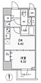 S-RESIDENCE住吉aquacht6階14.6万円