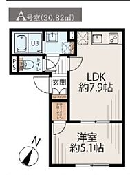 Cielstella 池袋 1LDKの間取図画像