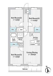 コートブリーズ船橋中山 4階