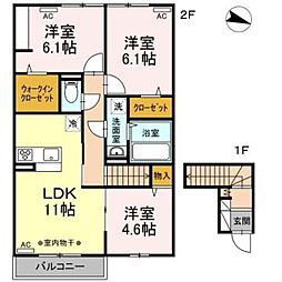 Camelot B棟 2階
