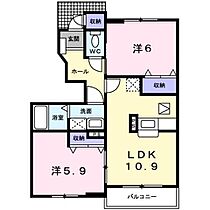 静岡県富士宮市小泉1223番地2（賃貸アパート2LDK・1階・53.28㎡） その2