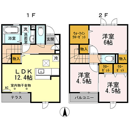 グリーンデルワルトB_間取り_0