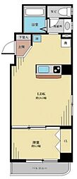 ライオンズマンション錦糸町第6 1LDKの間取図画像