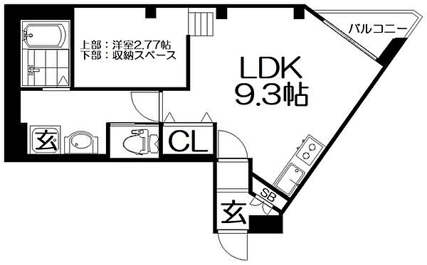 画像2:間取り