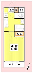 ガーデンハウス東高円寺 ワンルームの間取図画像