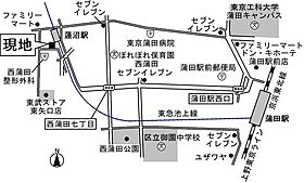 シロス蓮沼 203 ｜ 東京都大田区東矢口３丁目1-2（賃貸マンション1K・2階・19.82㎡） その3