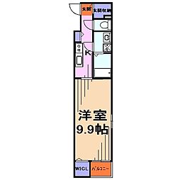 間取図画像 1K