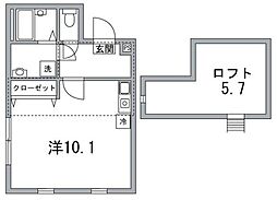 間取図画像 ワンルーム