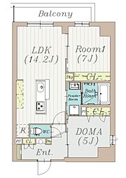 瑞光庵 2LDKの間取図画像