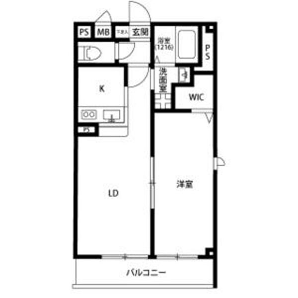 アンプルールフェール　オロールII ｜大阪府高槻市藤の里町(賃貸マンション1LDK・1階・40.99㎡)の写真 その2