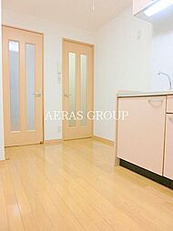 エルムII 1階1DKのリビング/ダイニング