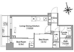 コンフォリア・リヴ門前仲町ＥＡＳＴ 9階