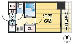 ランドマークシティ神戸西元町 1Kの間取図画像