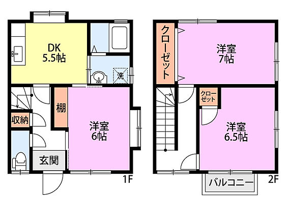 ハミングハイツA_間取り_0