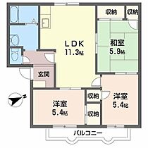 並木ハイツ． A102 ｜ 大阪府枚方市楠葉並木１丁目37-17（賃貸アパート3LDK・1階・62.63㎡） その2