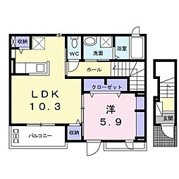 アヴェニューII 2階/202