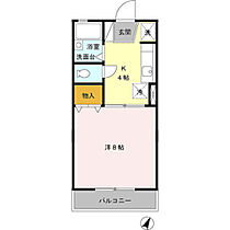 コスモス　A  ｜ 東京都日野市程久保６丁目（賃貸アパート1K・2階・26.72㎡） その2