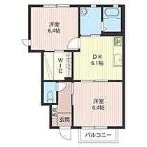 グラバーティーハイツ兵庫Ｂ 00102 ｜ 栃木県宇都宮市兵庫塚３丁目16-20（賃貸アパート2DK・1階・46.70㎡） その2